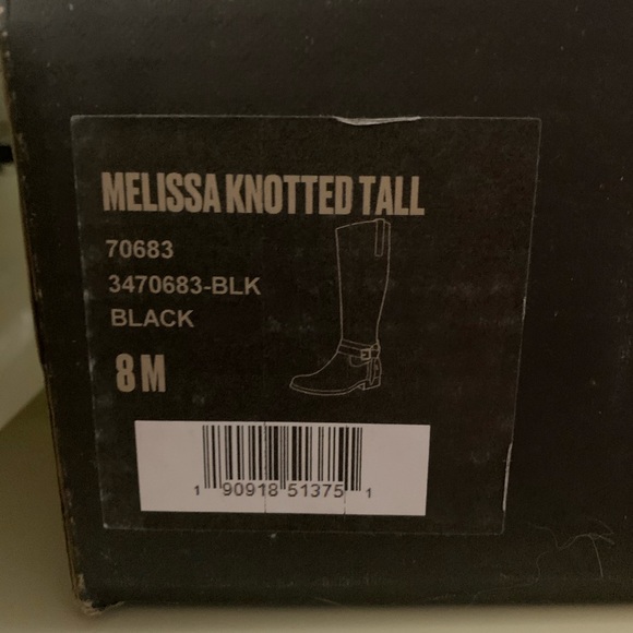 COPY - Frye Melissa Knotted Boots Black 8 New in … - Picture 6 of 6